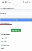 Cara Login Ke Akun Facebook Lama Yang Lupa Kata Sandi